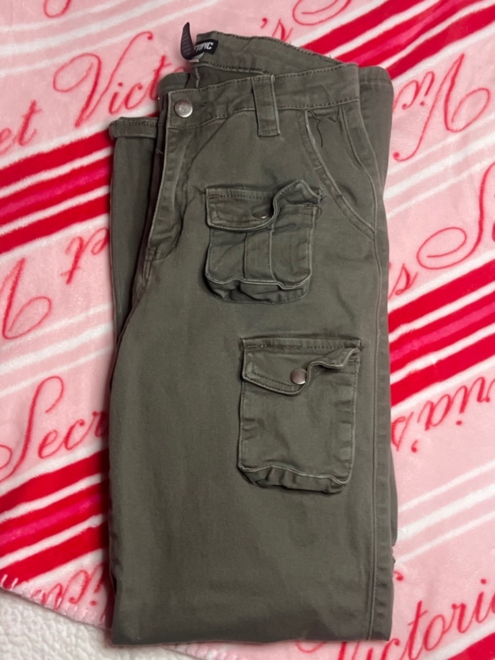 Hottopic Green Cargos